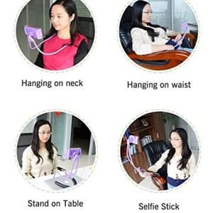 Pink phone neck holder